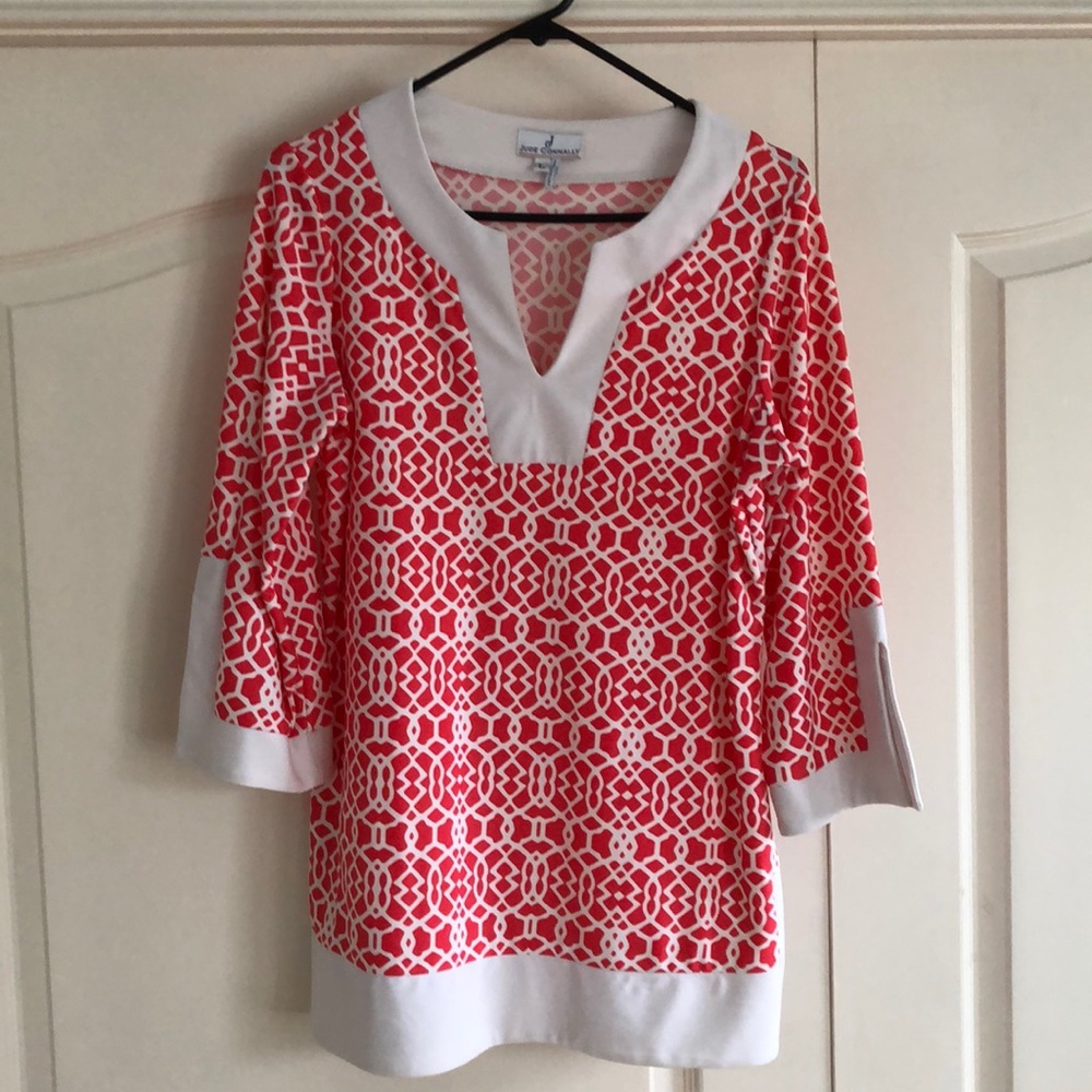 Jude Connolly peach tunic size Large